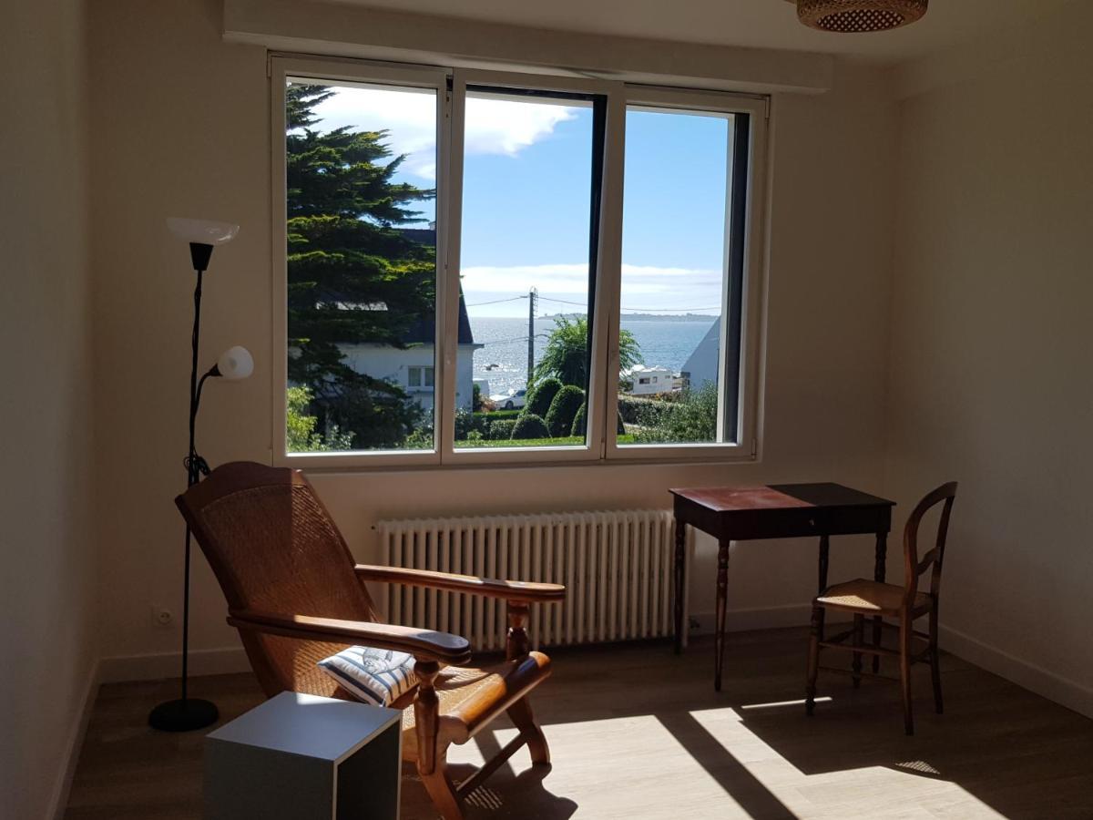 Villa Sur La Corniche Vue Mer Concarneau Exteriör bild